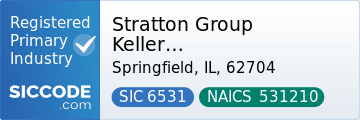 Stratton Group Keller Williams-Springfield Illinois - SIC Code 6531 - NAICS Code 531210 - Profile at SICCODE.com