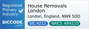 House Removals London - SIC Code 4212 - NAICS Code 484210 - Profile at SICCODE.com