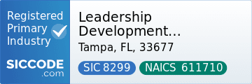 Leadership Development Resources - SIC Code 8299 - NAICS Code 611710 - Profile at SICCODE.com