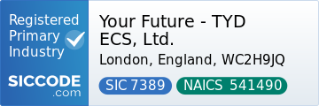 Your Future - TYD ECS, Ltd. - SIC Code 5961 - NAICS Code 611310 - Profile at SICCODE.com