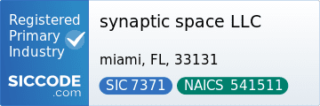 synaptic space LLC - SIC Code 7371 - NAICS Code 541511 - Profile at SICCODE.com