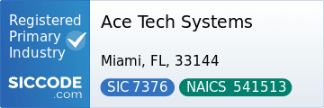 Ace Tech Systems - SIC Code 7376 - NAICS Code 541513 - Profile at SICCODE.com