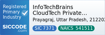 InfoTechBrains CloudTech Private Limited - SIC Code 7371 - NAICS Code 541511 - Profile at SICCODE.com