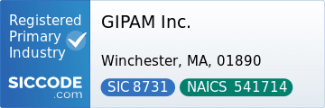 GIPAM Inc. - SIC Code 8731 - NAICS Code 541714 - Profile at SICCODE.com